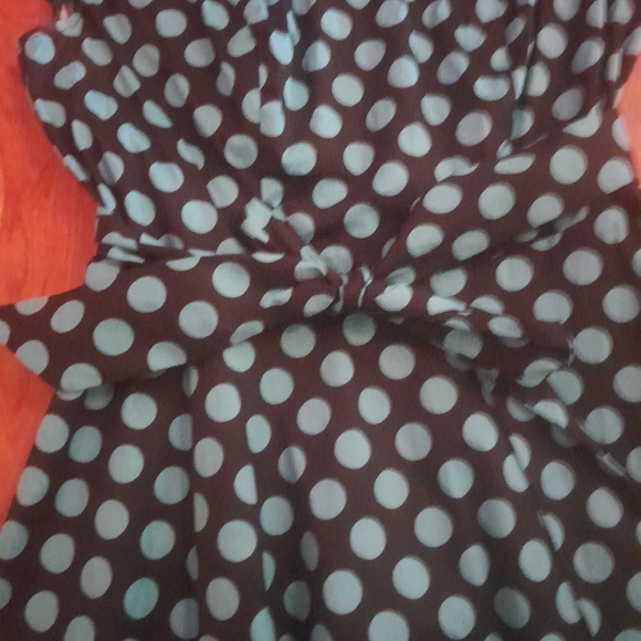 NWOT DRESSYSTAR RETRO Polka Dot Dress XL - Picture 5 of 9